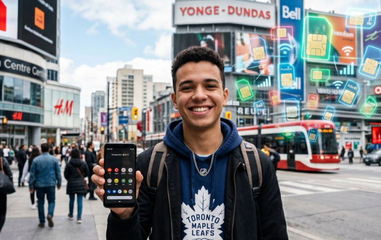 Qual a melhor operadora de celular no Canadá para recém-chegados em 2026?